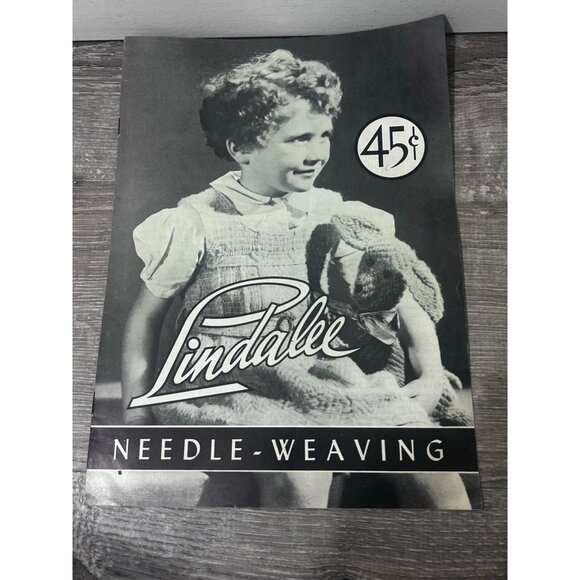 Needle Weaving Knitting Pattern Booklet Paperback - Picture 1 of 4